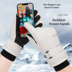 Winter Skiing Gloves Thick Warm Windproof Waterproof Touch Screen Gloves