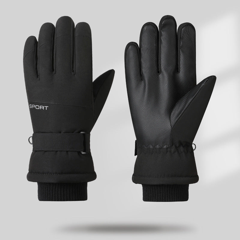 Winter Skiing Gloves Thick Warm Windproof Waterproof Touch Screen Gloves