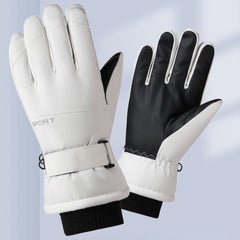 Winter Skiing Gloves Thick Warm Windproof Waterproof Touch Screen Gloves