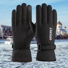 Winter Outdoor Skiing Gloves Waterproof Touch Screen Thick Warm Windproof
