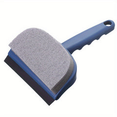 Glass Cleaning Brush 2 In 1 Scraper for Household Bathroom Car Boat Mirror