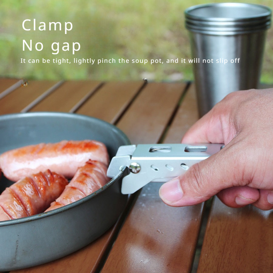 Anti Scalding Pot Clip Camping Barbecue Cake Microwave Food Clip