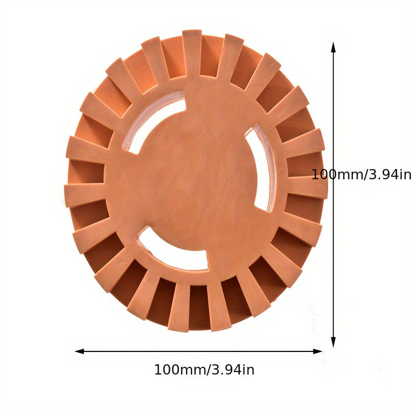 Pneumatic Glue Removal Disc 10-16 cm Rubber Wheel for Glue and Paint Removal