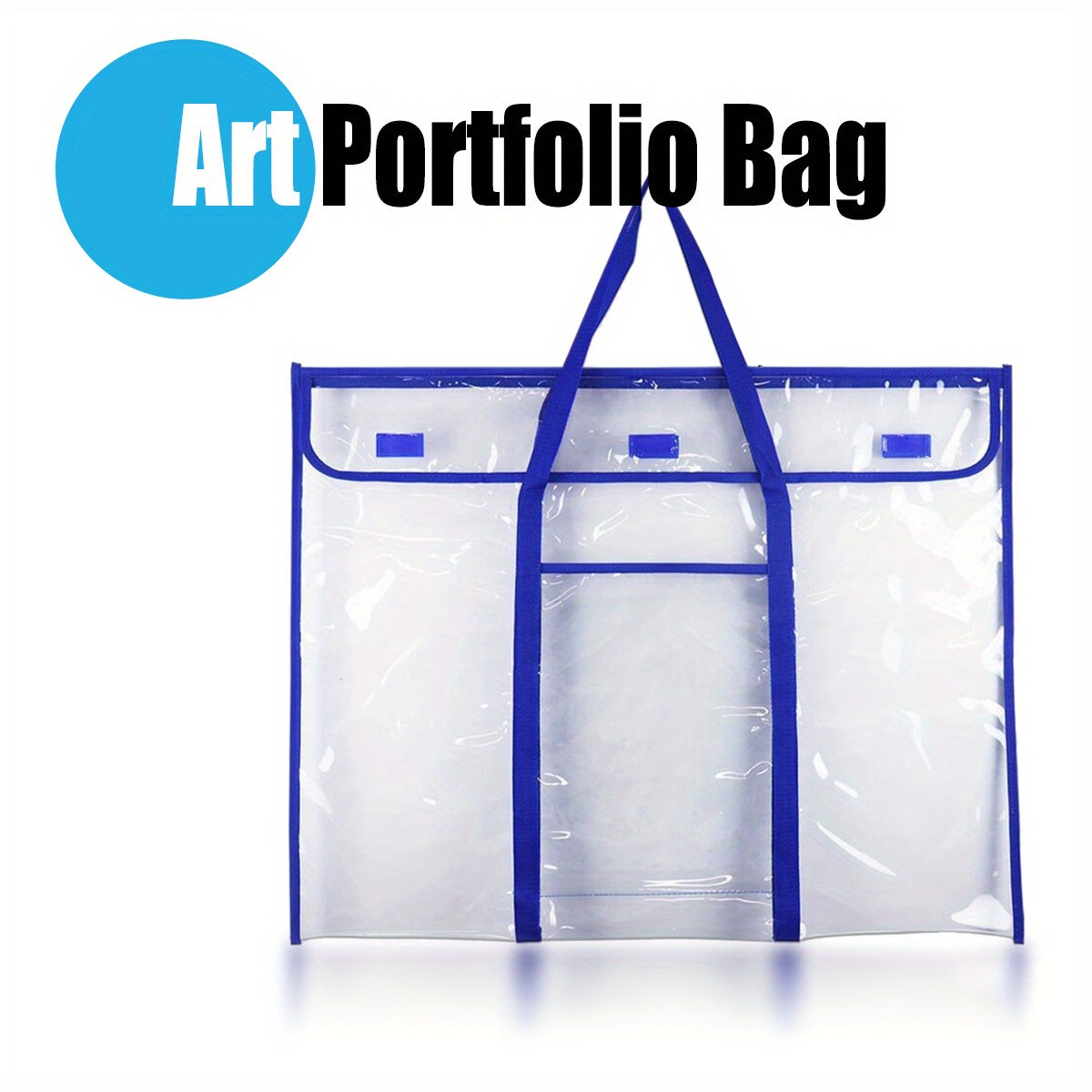 Art Portfolio Bag Poster Storage Bag Artist Supply Organizer
