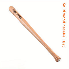 Wooden Baseball Bat Solid Baseball Stick Practice Sport Training