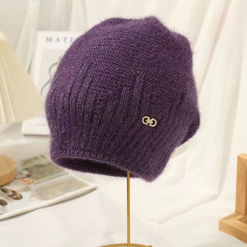 Thick Warm Knitted Beanie Hat for Winter Outdoor Activities