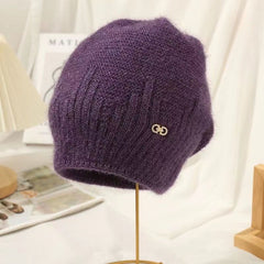 Thick Warm Knitted Beanie Hat for Winter Outdoor Activities