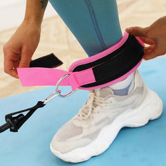 Sport Ankle Strap Set Cable Machine Fitness Feet Support D Ring Ankle Cuffs