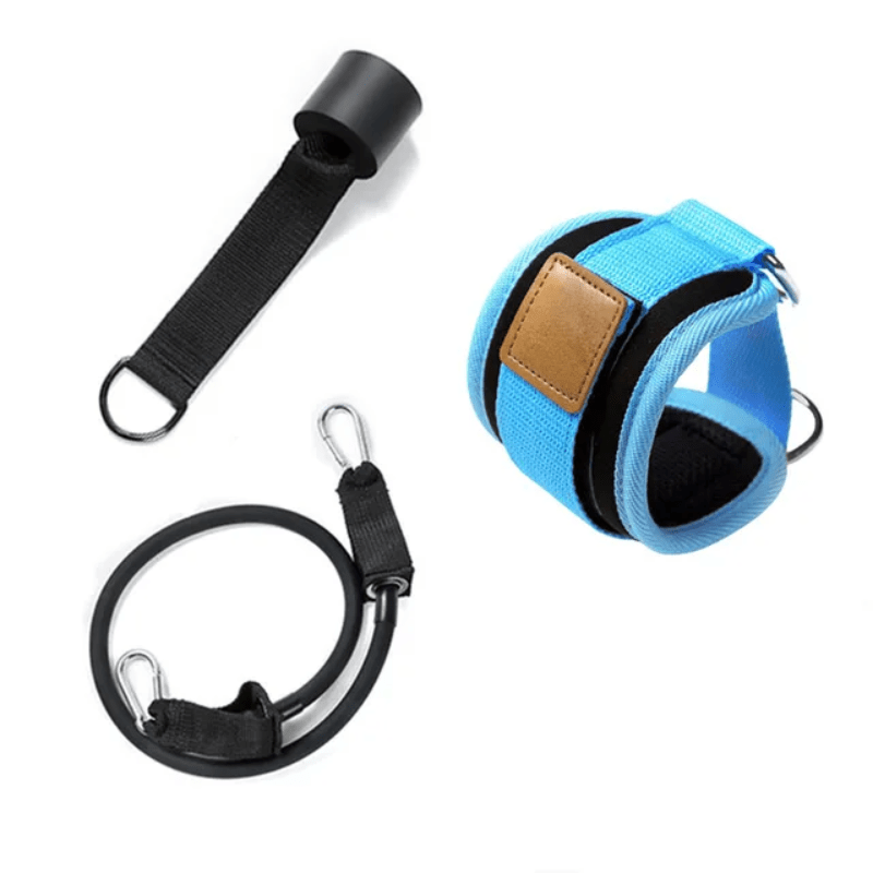 Sport Ankle Strap Set Cable Machine Fitness Feet Support D Ring Ankle Cuffs