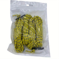 4pcs Reflective Wind Rope with Buckle for Camping