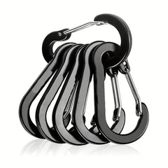 5pcs Stainless Steel Clip Buckle for Camping Hiking