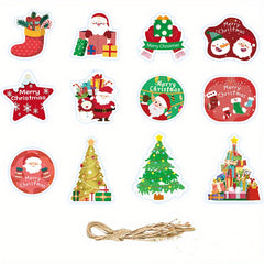 24pcs Christmas Hanging Ornaments Tree Decorations Party Decor