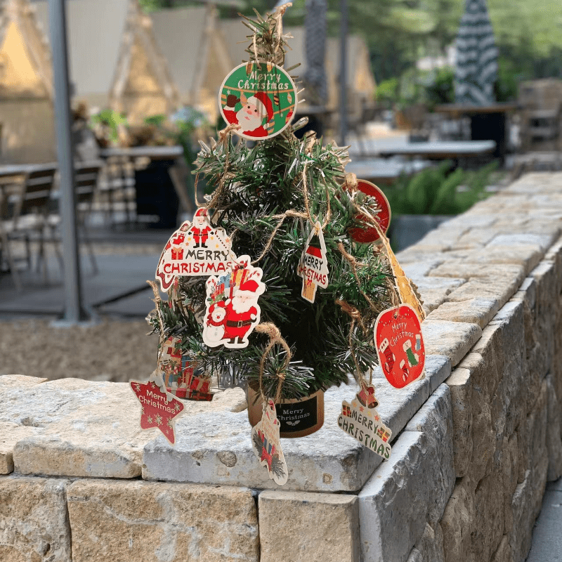 24pcs Christmas Hanging Ornaments Tree Decorations Party Decor