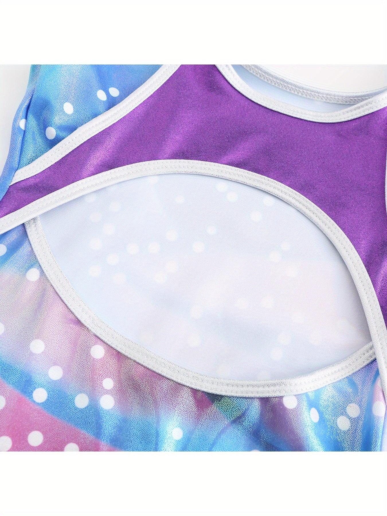 Tie Dye Ballet Leotard Romper Stretchy Breathable Dance Performance Gift