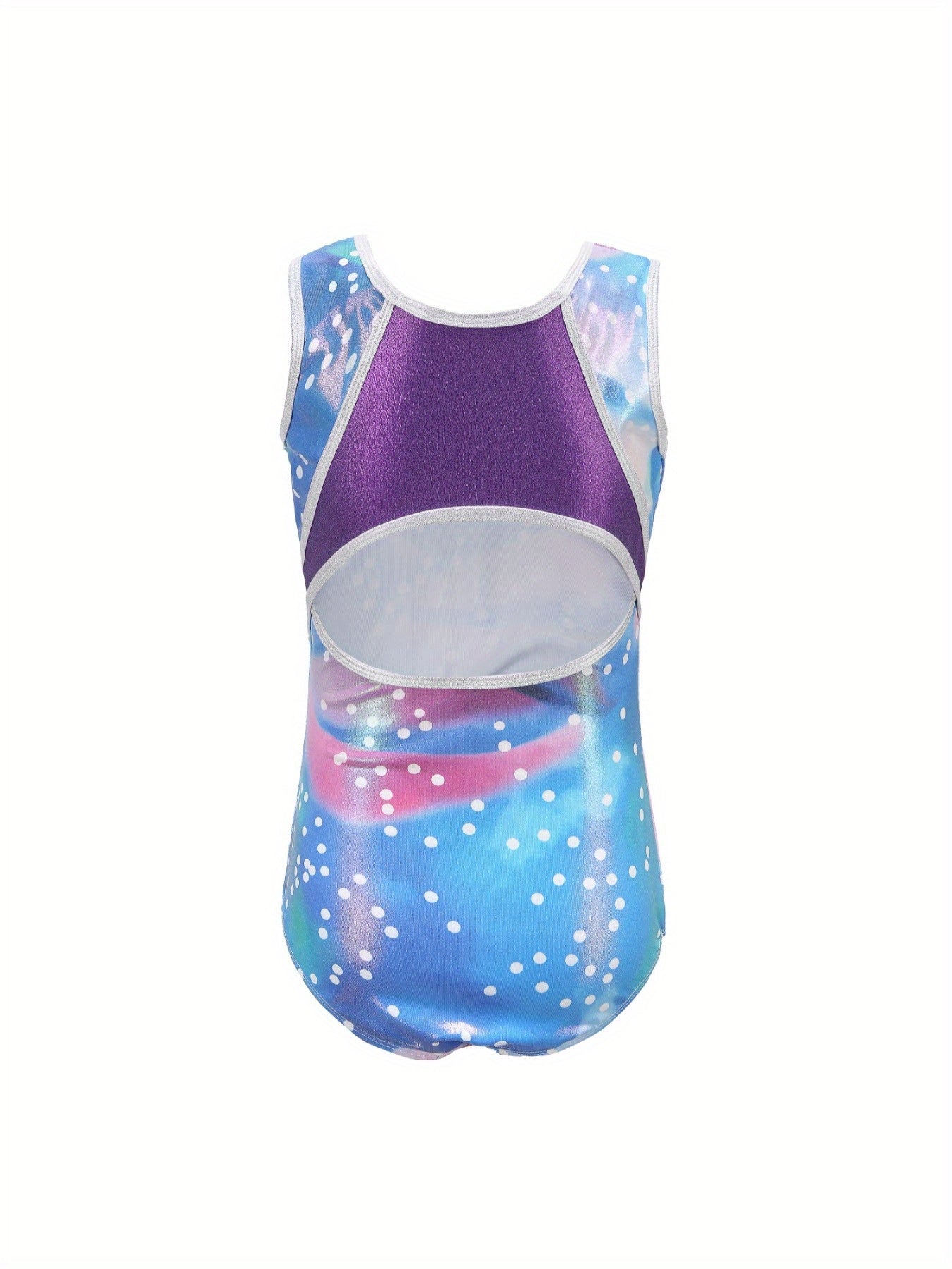 Tie Dye Ballet Leotard Romper Stretchy Breathable Dance Performance Gift