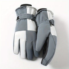 Winter Ski Gloves Waterproof & Windproof Outdoor Riding Mountaineering