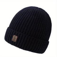 Winter Knitted Beanie Hat Ear Protection Warm Hat
