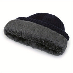 Winter Knitted Beanie Hat Ear Protection Warm Hat