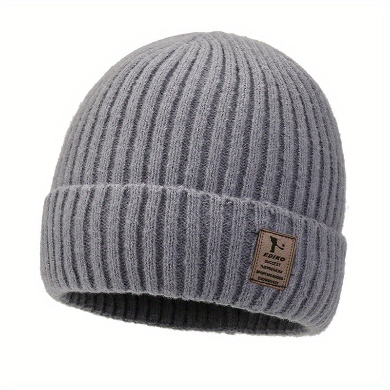 Winter Knitted Beanie Hat Ear Protection Warm Hat