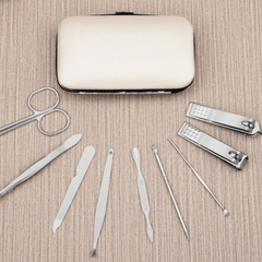 Portable Nail Clippers Fingernail & Toenail Cutter Manicure Tool Set