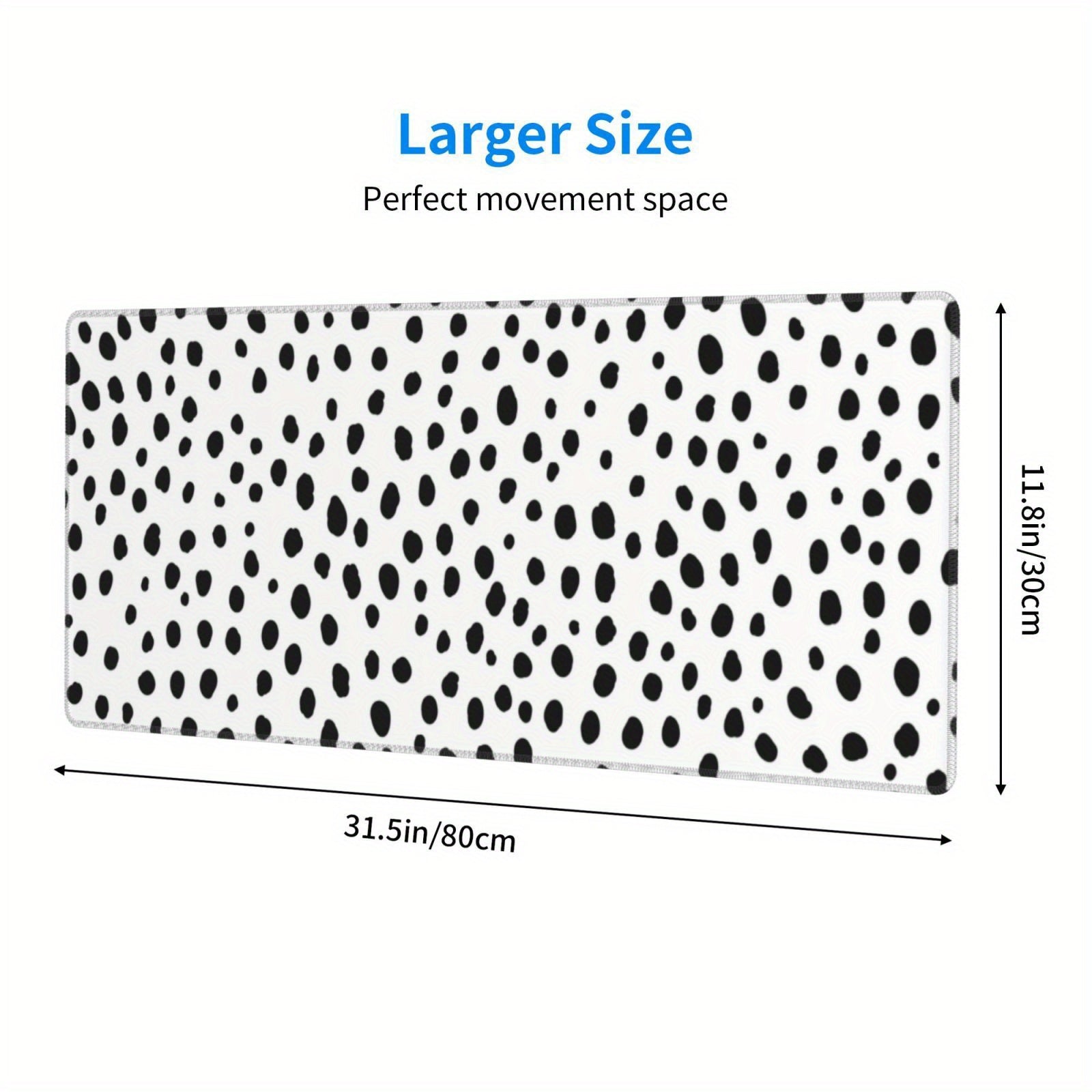 Thickened Locking Edge Computer Desk Mat Office Learning Mat