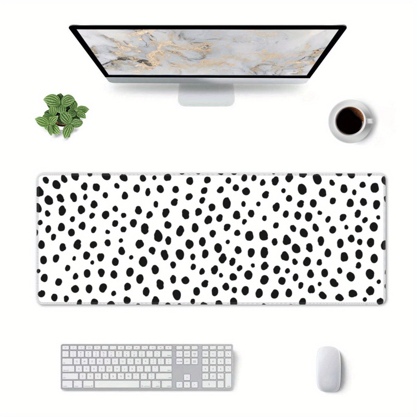 Thickened Locking Edge Computer Desk Mat Office Learning Mat