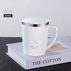 Stainless Steel Coffee Mug 350ml 12oz with Lid