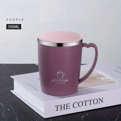 Stainless Steel Coffee Mug 350ml 12oz with Lid