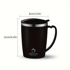 Stainless Steel Coffee Mug 350ml 12oz with Lid