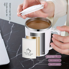 Stainless Steel Coffee Mug 350ml 12oz with Lid