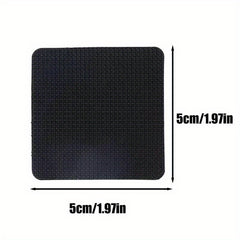 4pcs Carpet Fixing Stickers Double Faced High Adhesive Car Carpet Fixed Patches