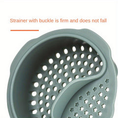 400ml Transparent Leakproof Water Bottle with Strap and Stirring Ball