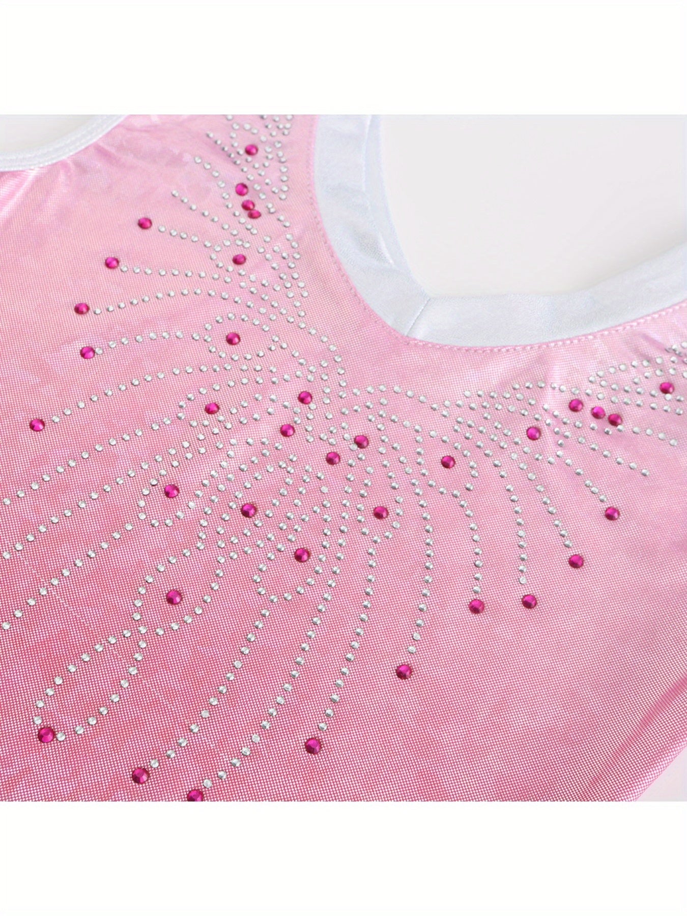 Girls Stretchy Sleeveless Ballet Leotard Breathable Dance Suit