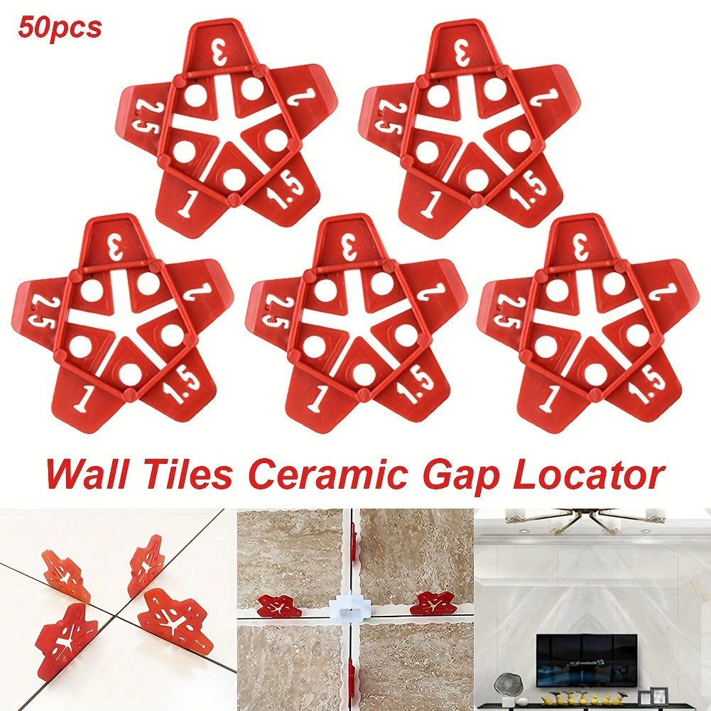 Plastic Seam Floor Tile Leveling Locator Partition Card Tile Cross Se