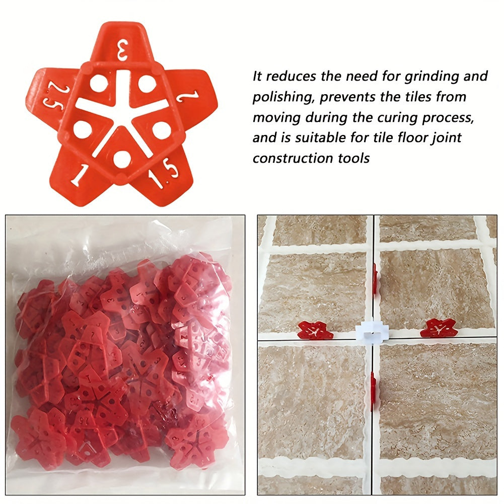 Plastic Seam Floor Tile Leveling Locator Partition Card Tile Cross Se