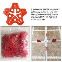 Plastic Seam Floor Tile Leveling Locator Partition Card Tile Cross Se