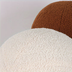 Soft Plush Cushion Round Sofa Warm Pillow Living Room Decoration