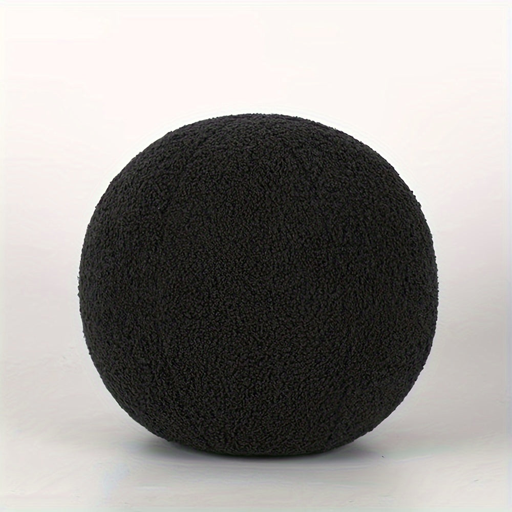 Soft Plush Cushion Round Sofa Warm Pillow Living Room Decoration
