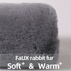 Soft Faux Fur Warm Hand Sleeve Winter Plus Velvet Thick Sleeves Solid Warm Arm