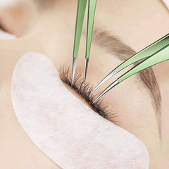 Eyelash Tweezers Set False Eyelashes Clip Set 3pcs