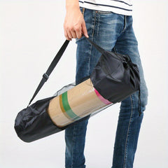 Yoga Mat Mesh Bag Universal Backpack With Shoulder Strap
