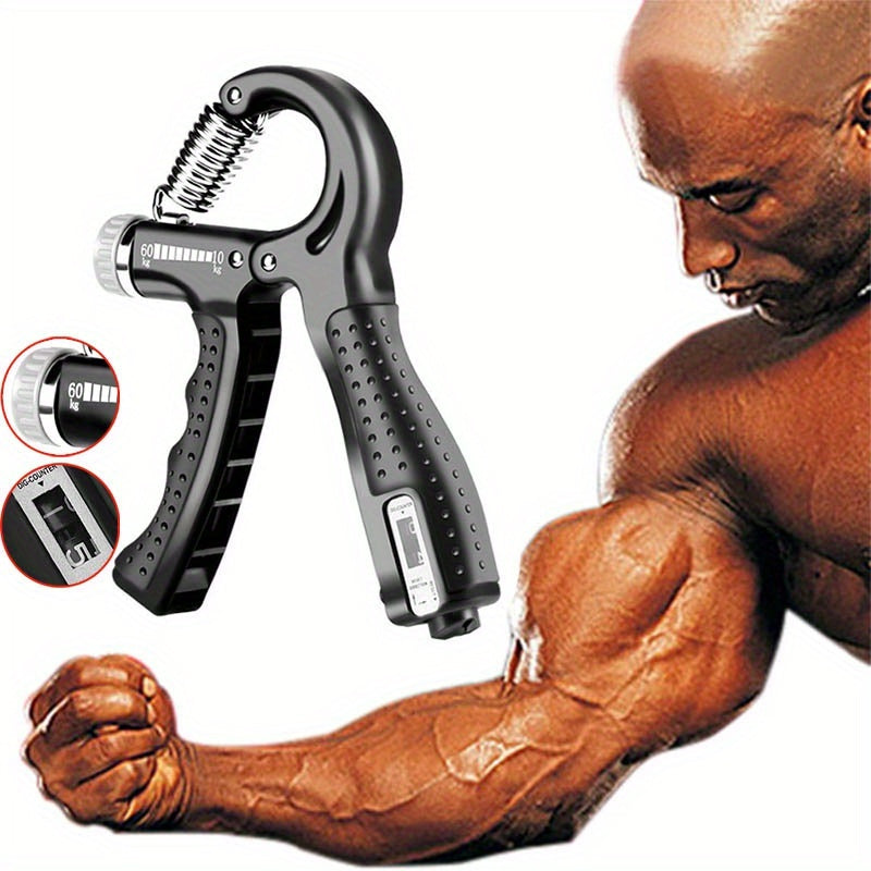 Adjustable Hand Strength Trainer Grip 10-60Kg