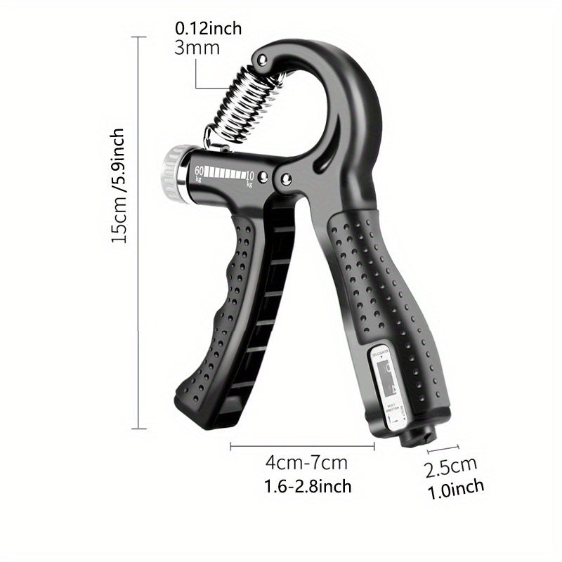 Adjustable Hand Strength Trainer Grip 10-60Kg
