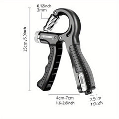 Adjustable Hand Strength Trainer Grip 10-60Kg