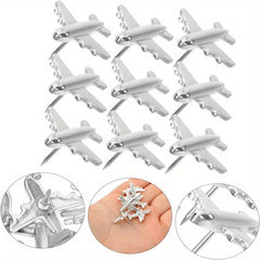 12pcs 3D Airplane Pins for Cork Boards