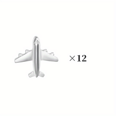 12pcs 3D Airplane Pins for Cork Boards