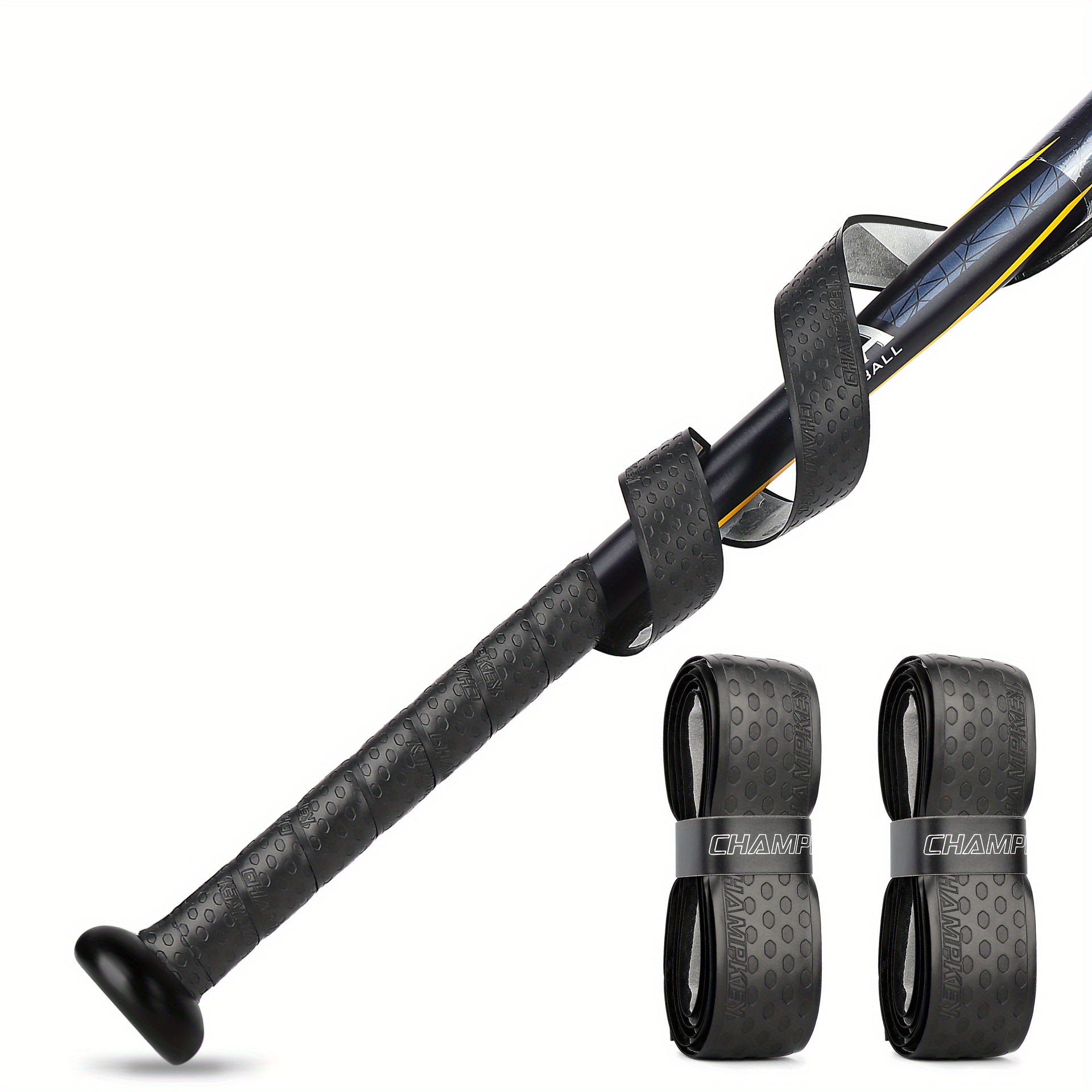 Baseball Wrapping Tape Reduces Hand Friction for Comfortable Bat Grip