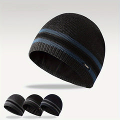 Knitted Skull Cap for Cycling & Outdoor Sports Breathable Warm Cap Helmet Liner