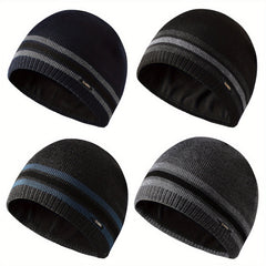 Knitted Skull Cap for Cycling & Outdoor Sports Breathable Warm Cap Helmet Liner