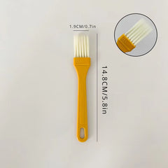 2pcs Plastic Paint Brush Non Hair Shedding Barbecue Brush